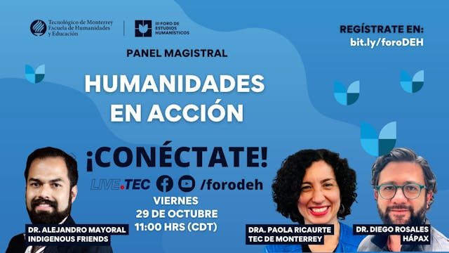 III FEH | PANEL MAGISTRAL: HUMANIDADE...