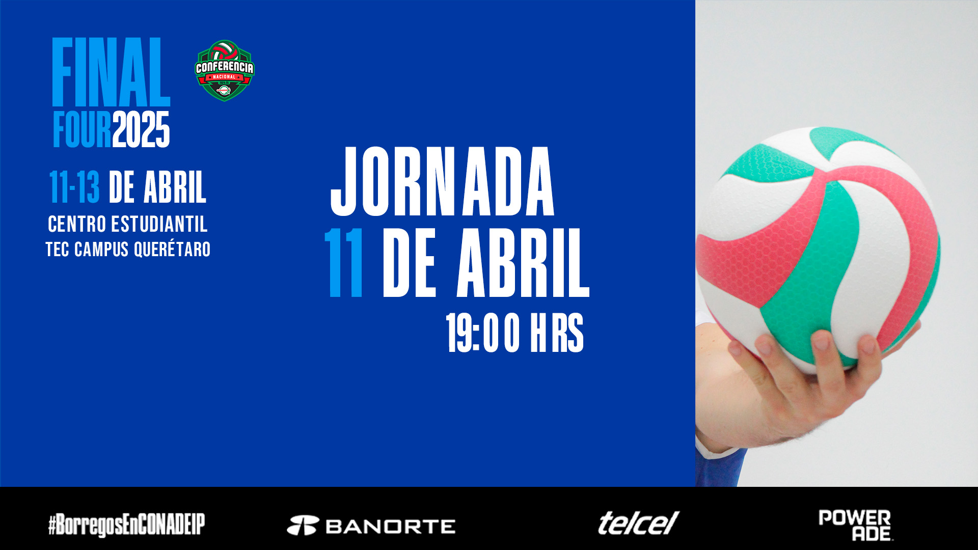 Final Four 2025 Voleibol de Sala URN vs TEC QRO