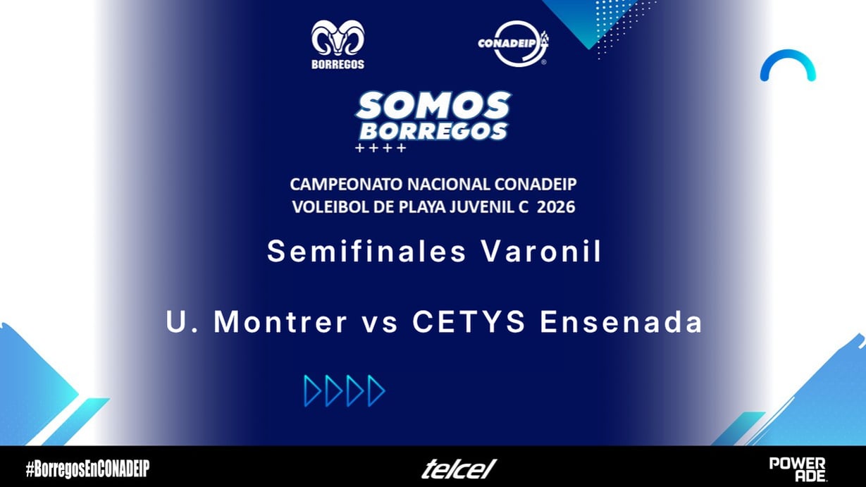 J#3 I Semifinales Varonil I U. Montrer vs CETYS Ensenada