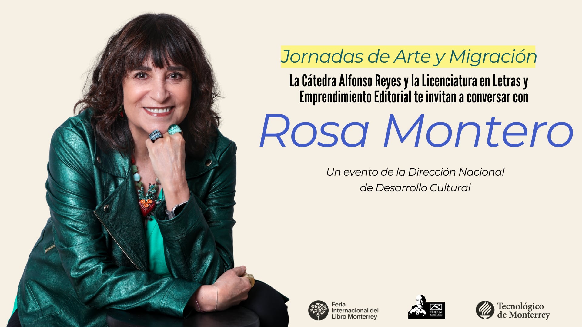 Jornadas de Arte y Migración | Conversación con Rosa Montero | Parte 1