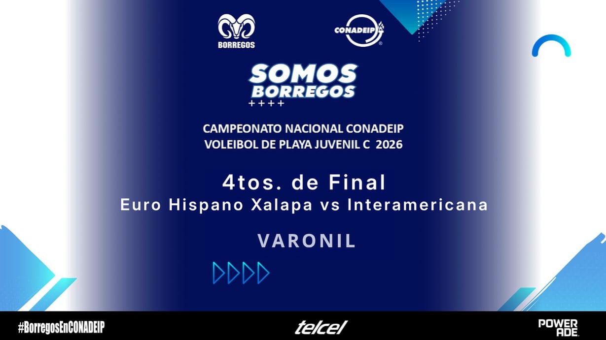 J#2 I 4tos. de Final Varonil I Euro Hispano Xalapa vs Interamericana