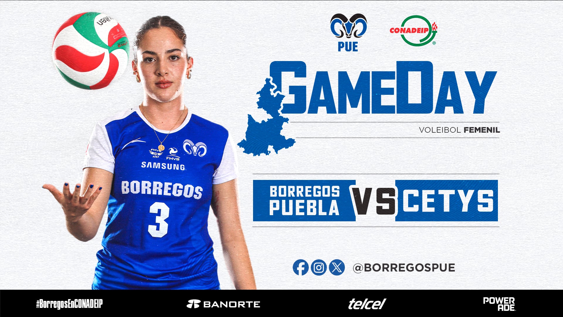 J#4 División I CONADEIP 2024 | Borregos Puebla vs CETYS