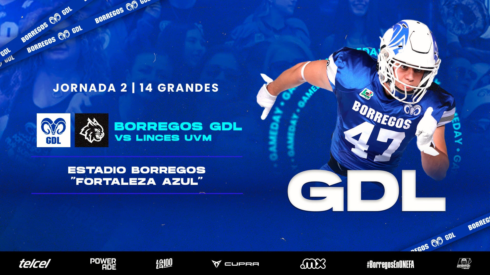 J#2 Borregos GDL vs UVM Linces