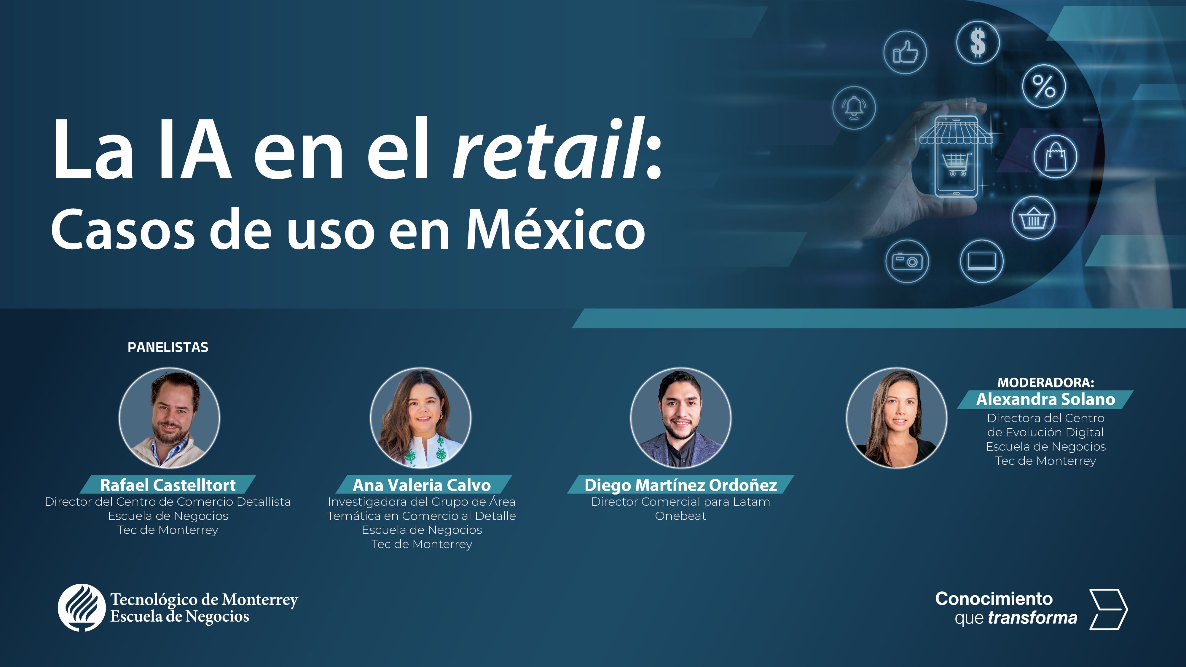 Panel: Impacto de la IA Gen en casos de uso del retail