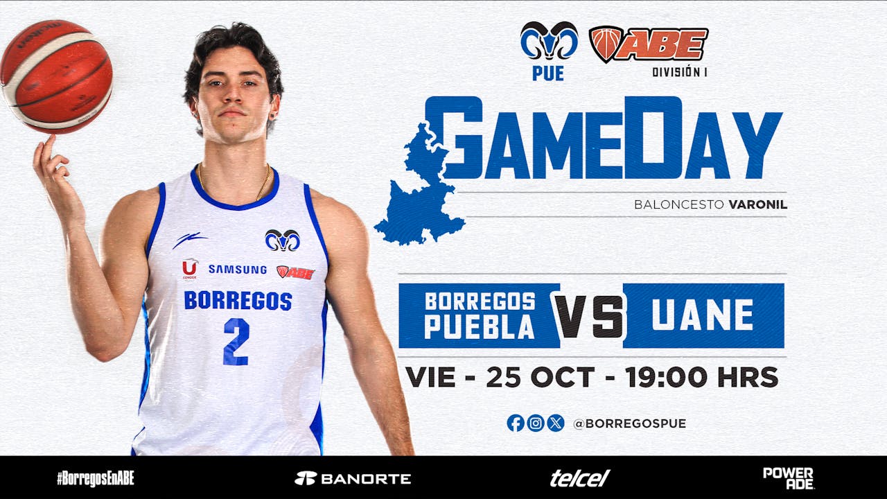 J#5 ABE División I Varonil 2024 | Borregos Puebla vs UANE