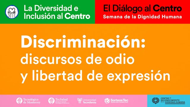 Discriminación: discursos de odio y l...