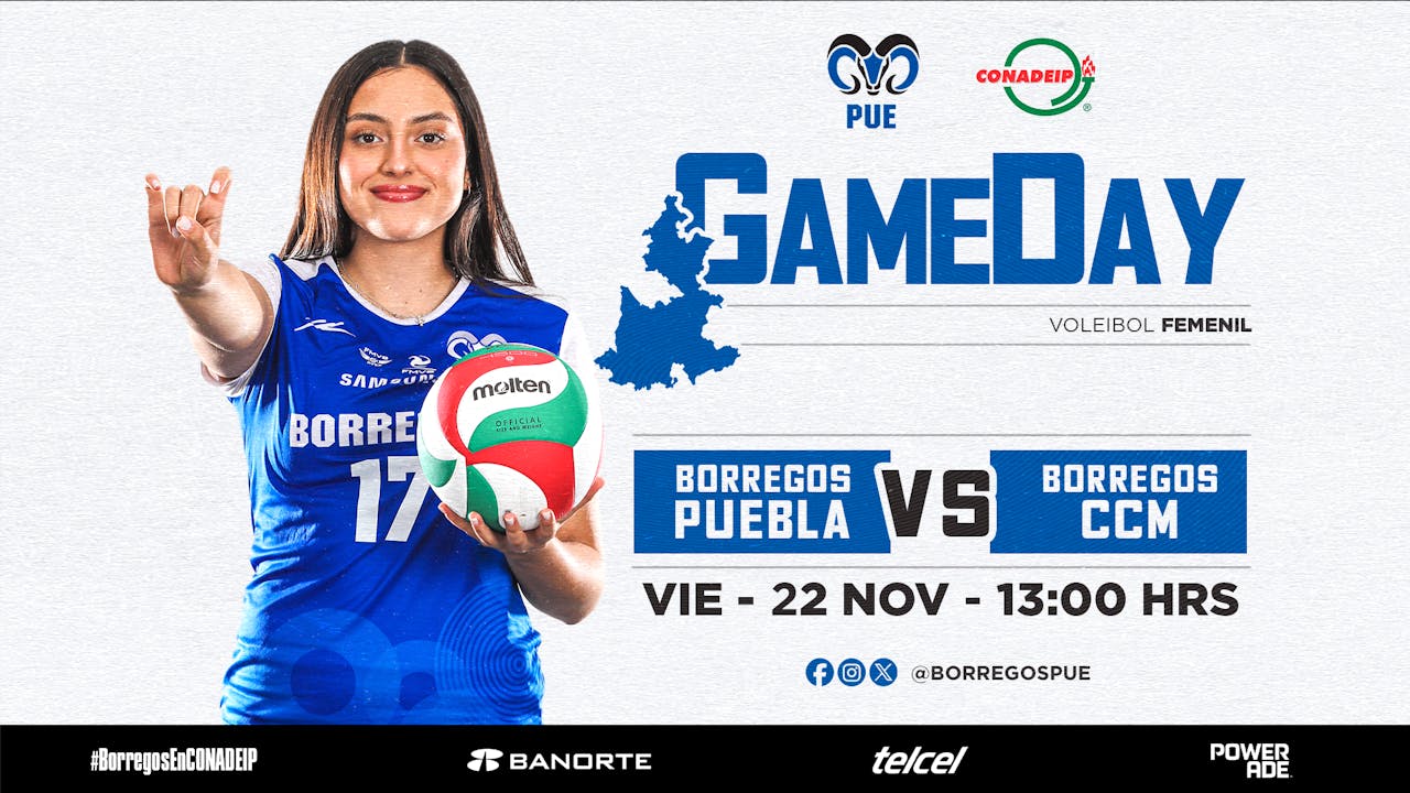 J#6 División I CONADEIP 2024 | Borregos Puebla vs Borregos Ciudad de México