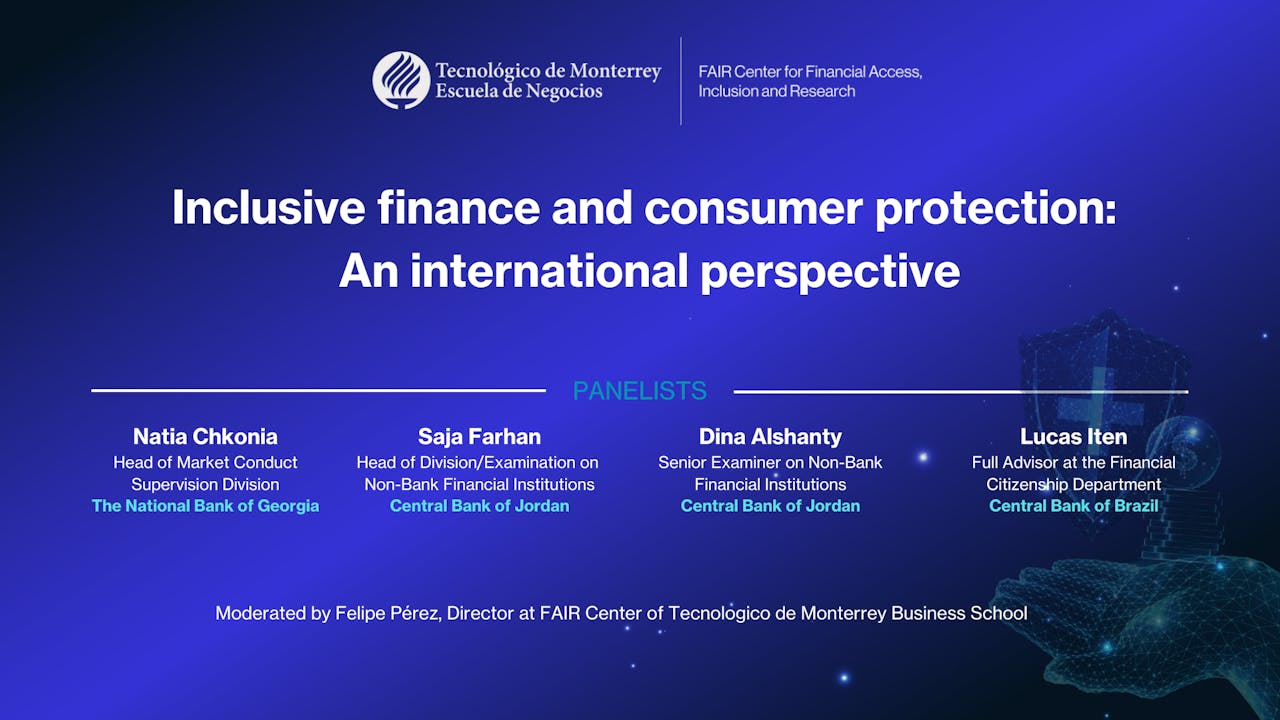 Inclusive finance and consumers protection: An international perspective