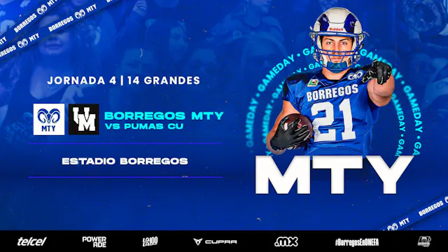 J#4 Borregos MTY vs UNAM Pumas