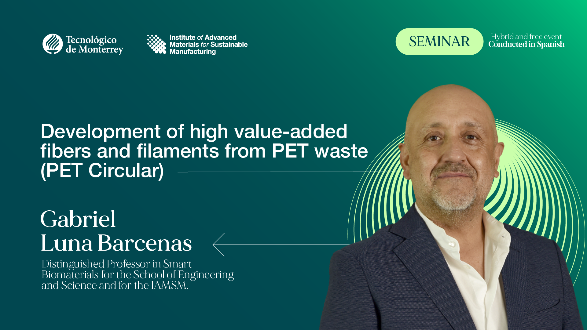 Development of High value-added fibers and filaments from PET waste 