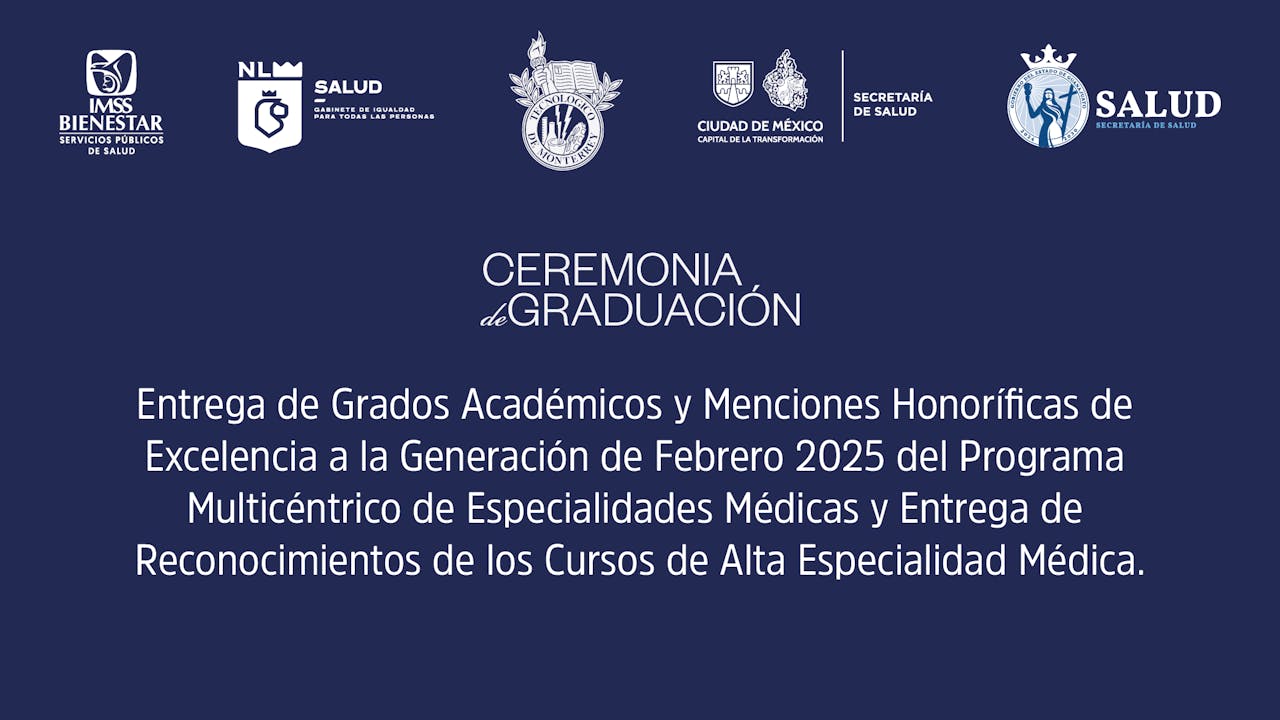 Ceremonia de Graduación | Programa Multicéntrico de Especialidades Médicas 2025