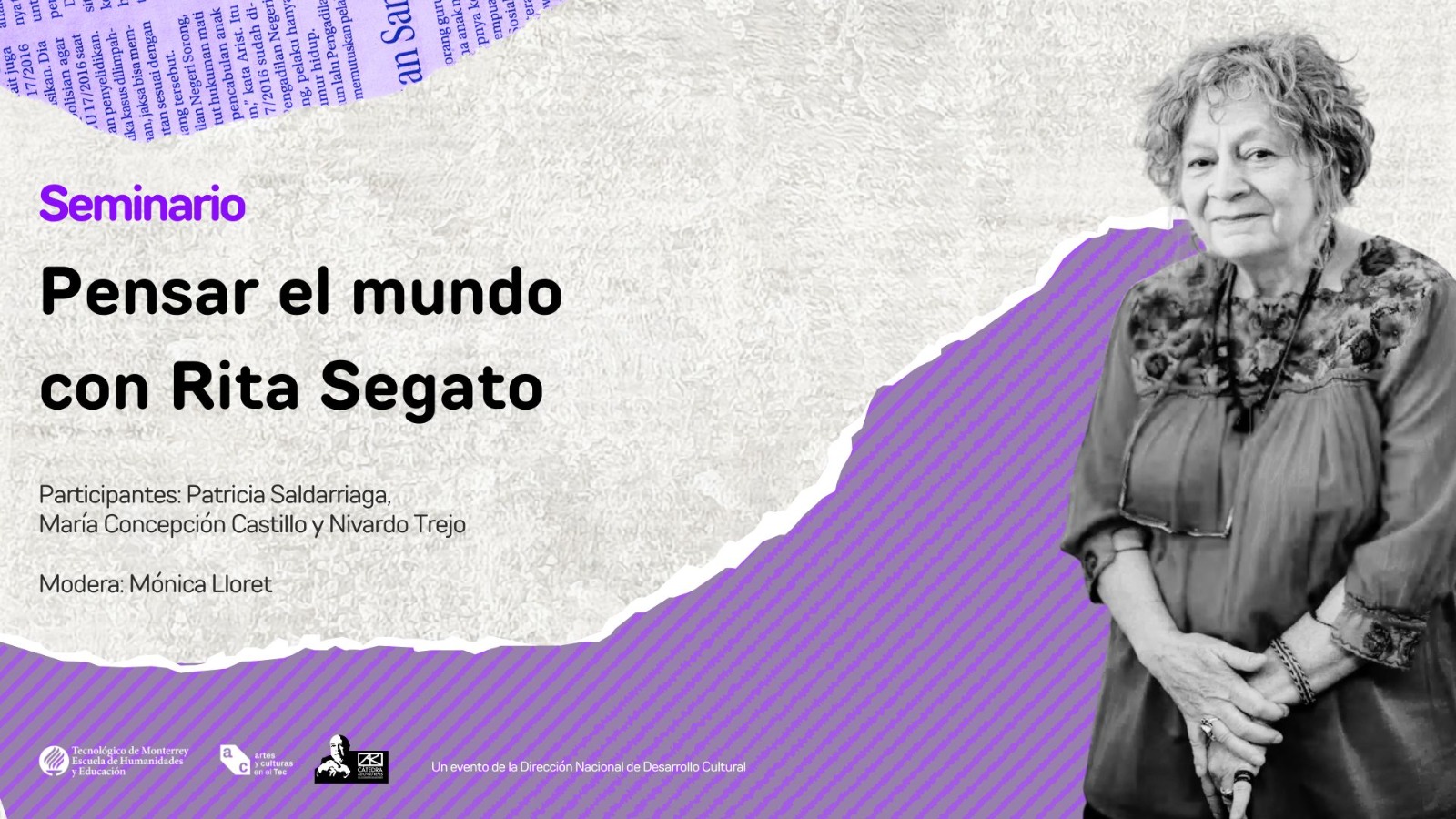 Seminario | Pensar el mundo con Rita Segato