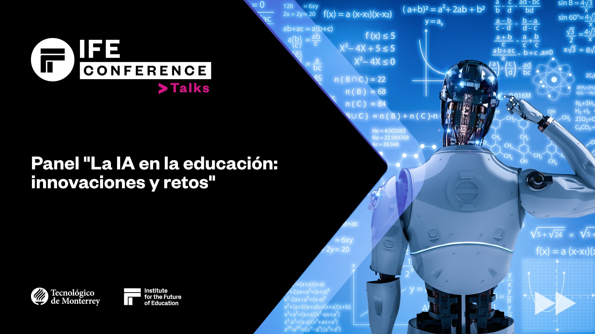 Panel "La IA en la educación: innovaciones y retos"