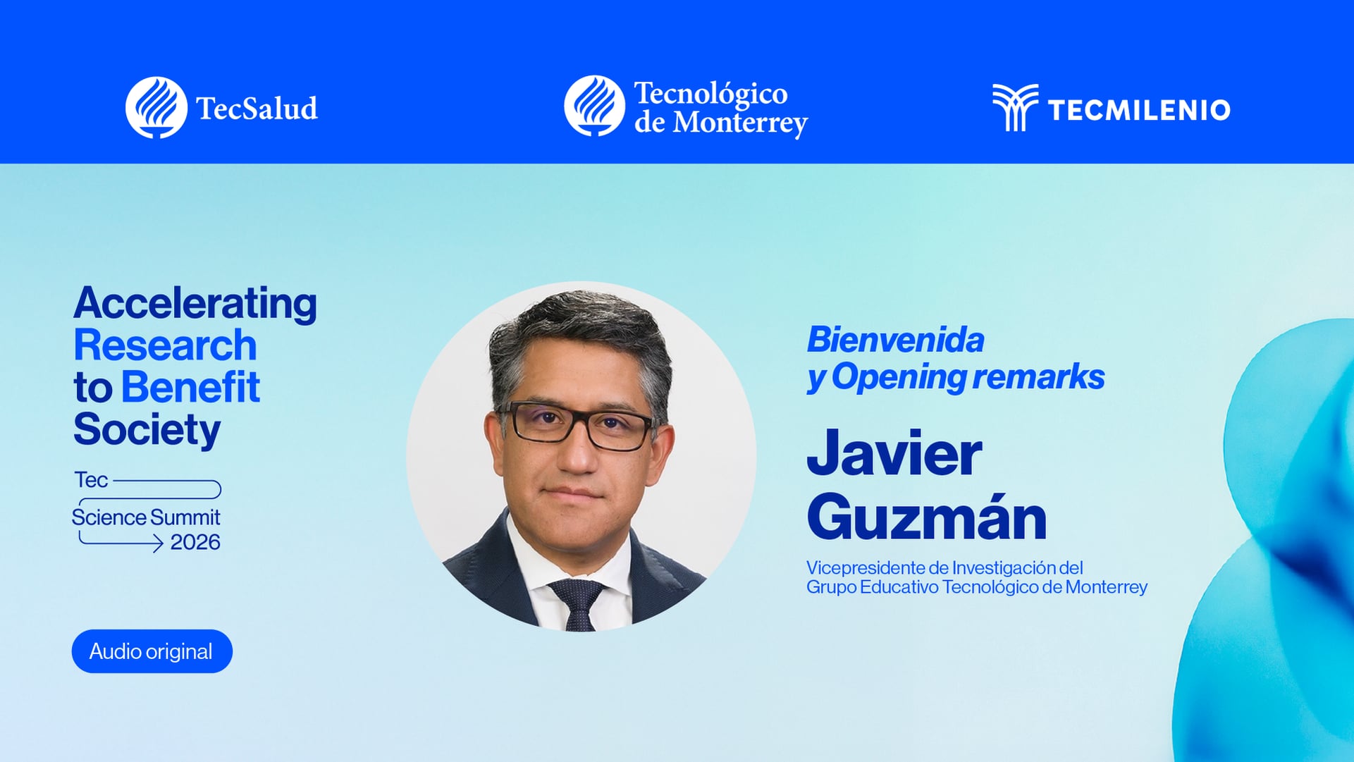 Bienvenida & Opening Remarks