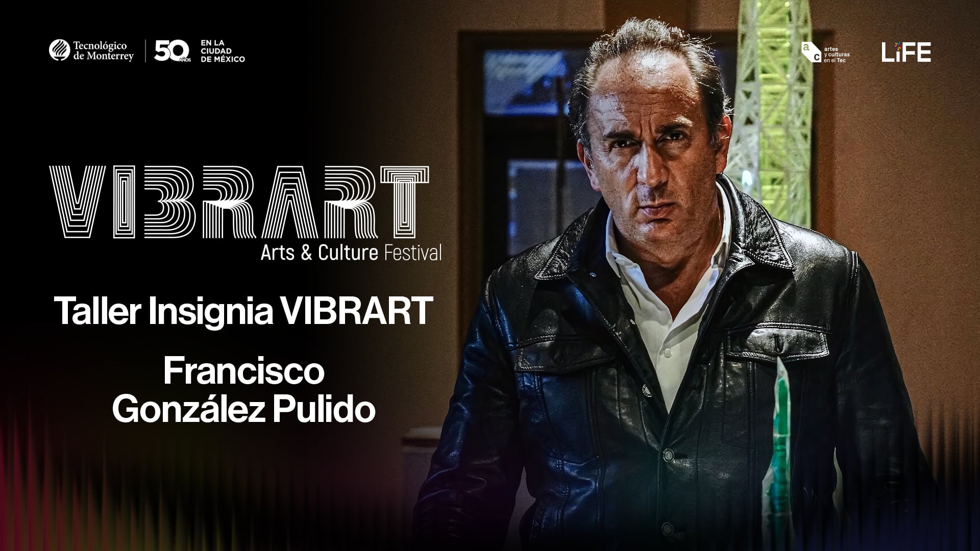 Talleres Insignia VIBRART 2026: Francisco González Pulido