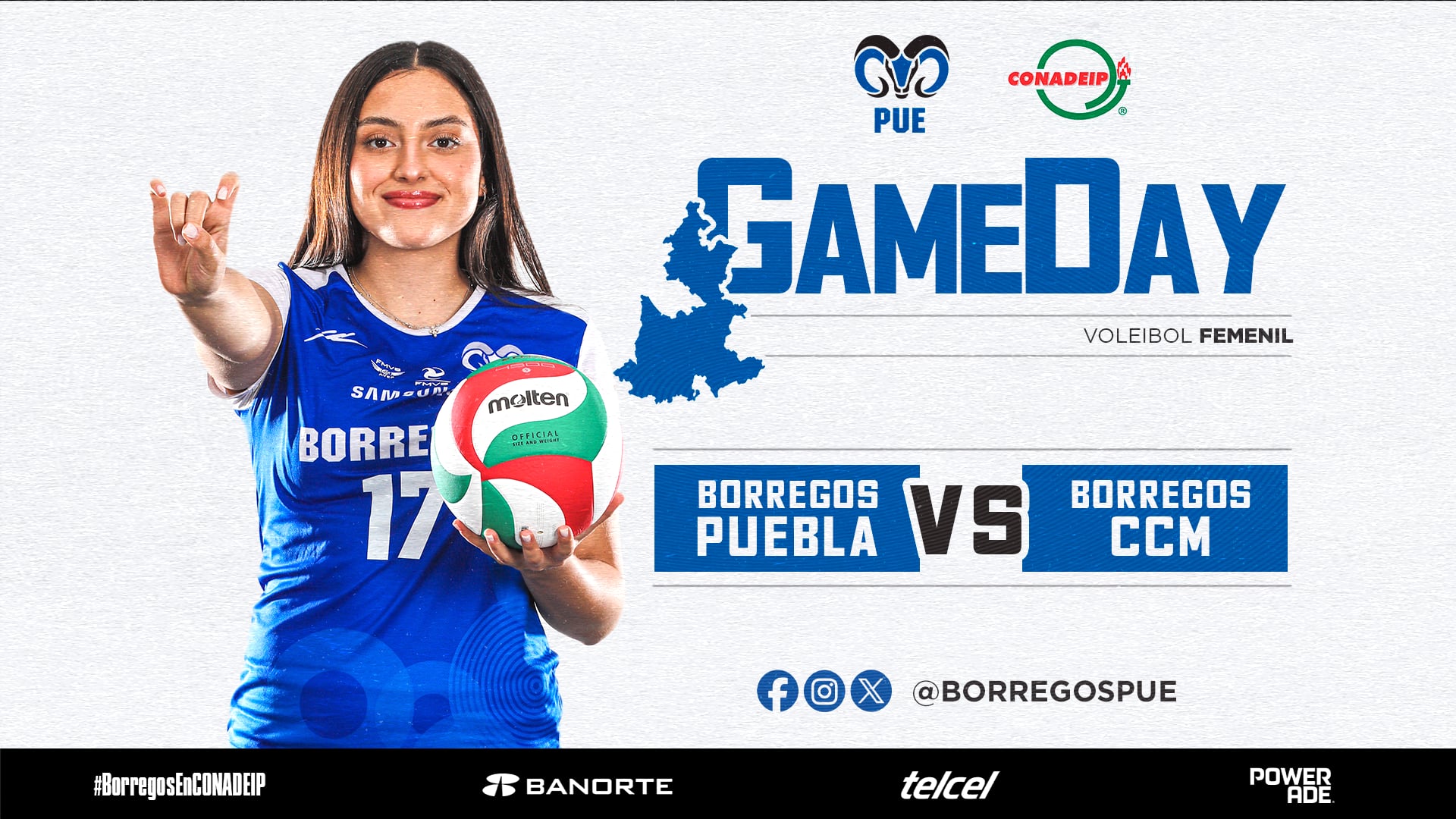 J#6 División I CONADEIP 2024 | Borregos Puebla vs Borregos Ciudad de México