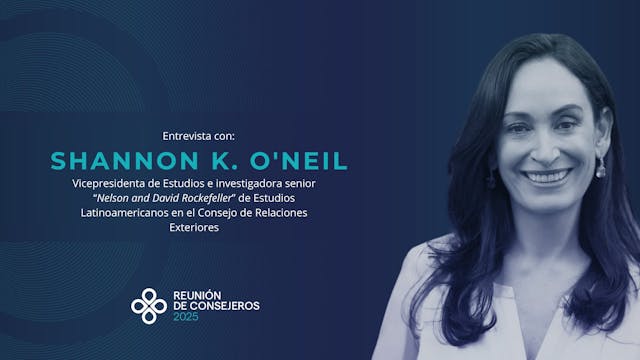 Entrevista con Shannon K. O'Neil