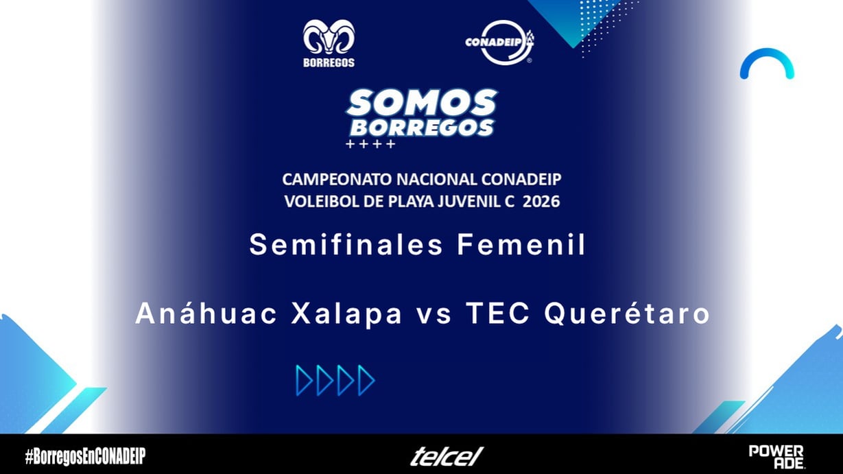 J#3 I Semifinales Femenil I Anáhuac Xalapa vs TEC Querétaro
