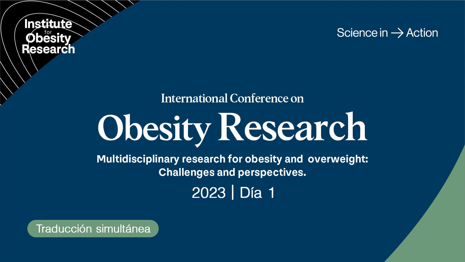 [Trad.] International Conference on Obesity Research 2023 | Día 1