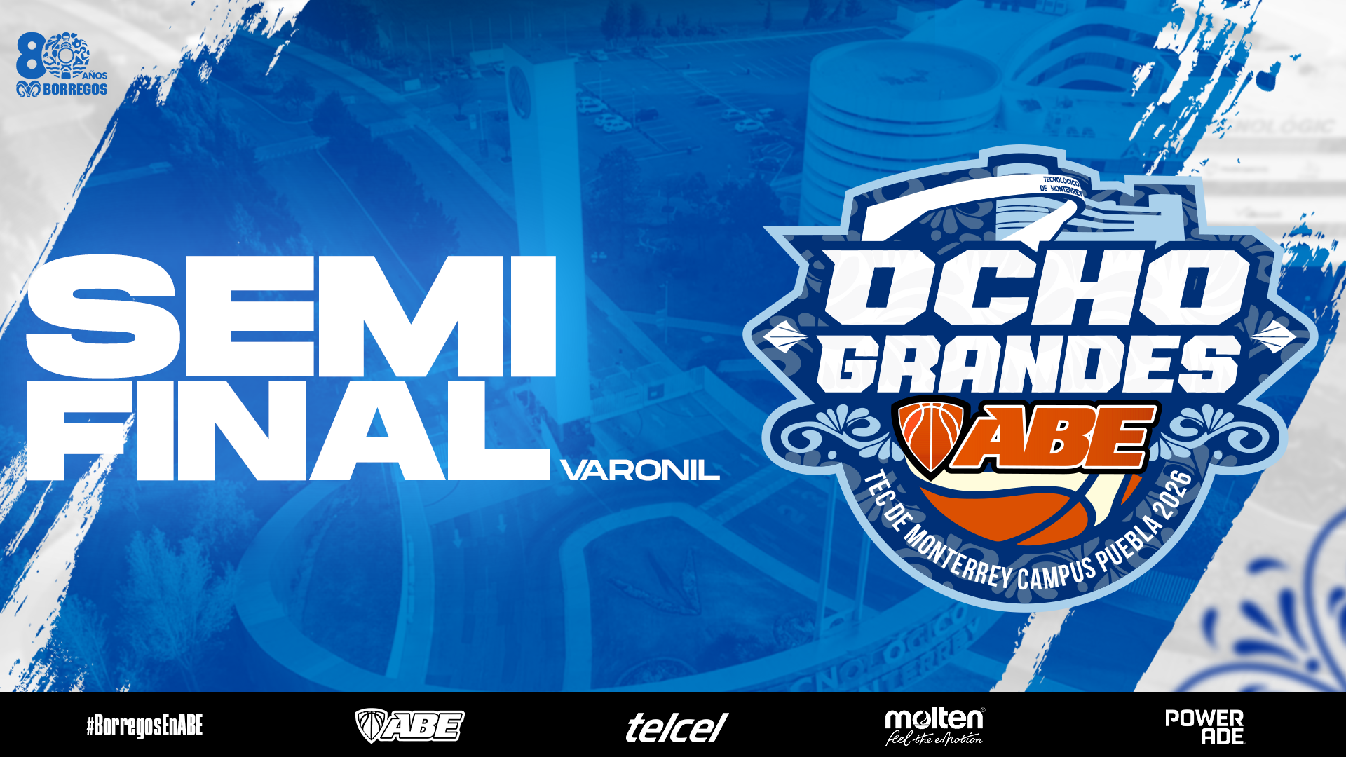 Liga ABE 8 Grandes | J#2 Semi Finales Varonil