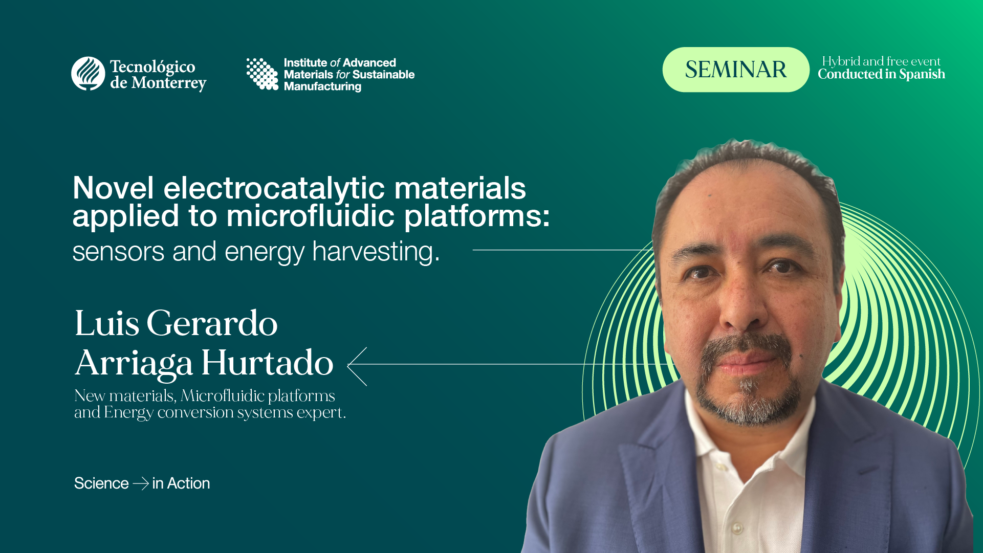 Novel electrocatalytic materials applied to microfluidic platforms