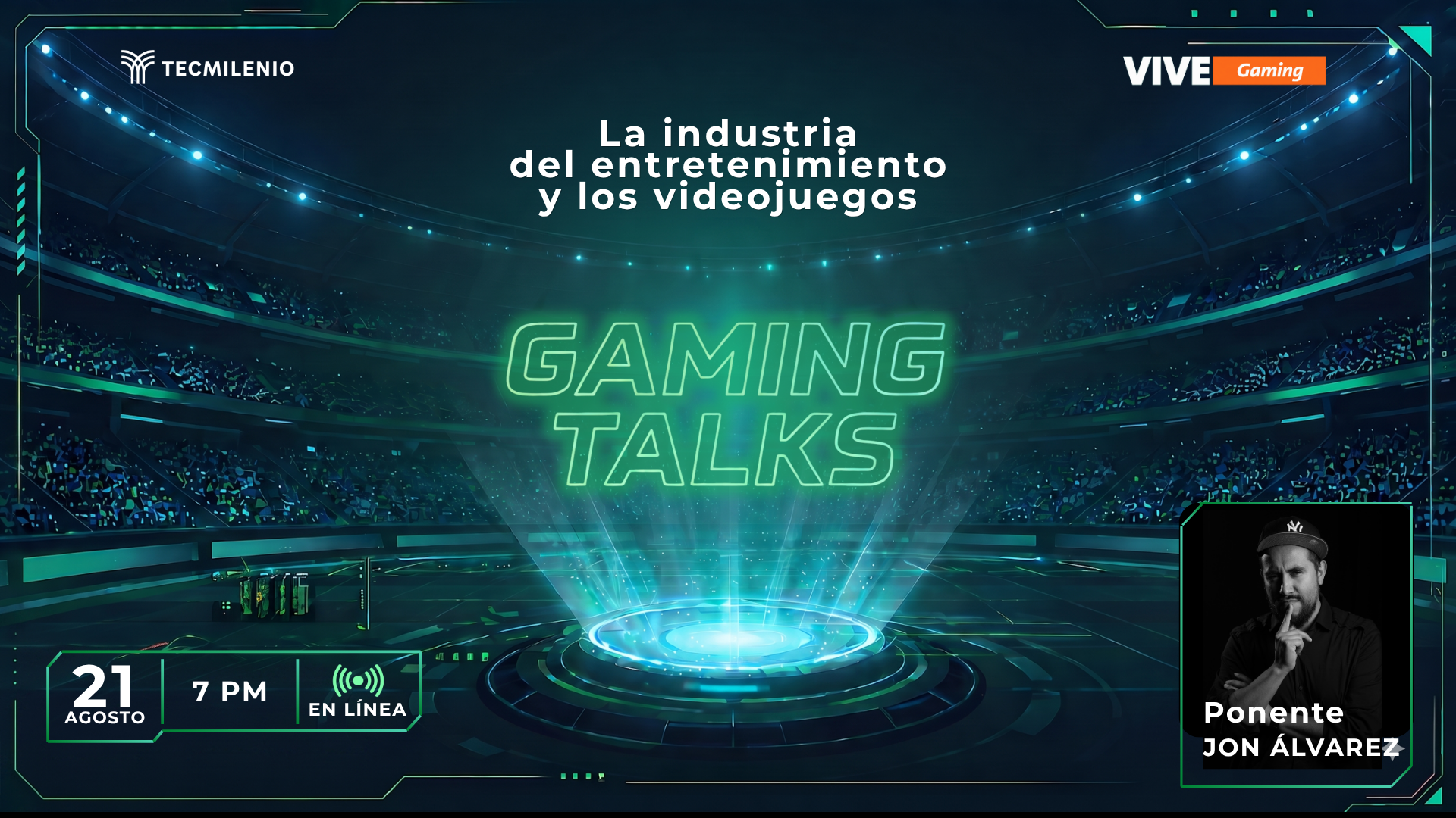 Gaming Talks. La industria del entretenimiento y los videojuegos