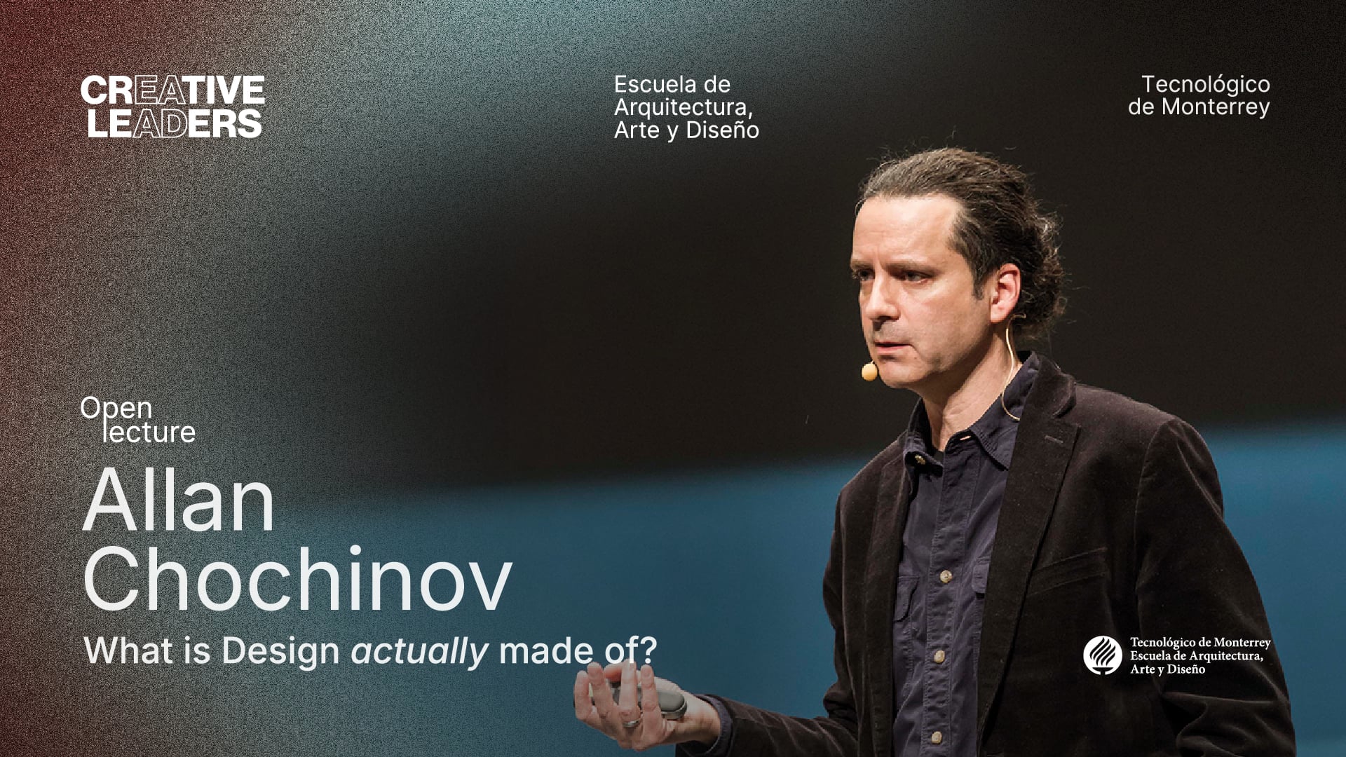 Open Lecture by Allan Chochinov | What is Design actually made of?