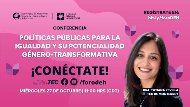 III FEH | CONFERENCIA: POLÍTICAS PÚBL...