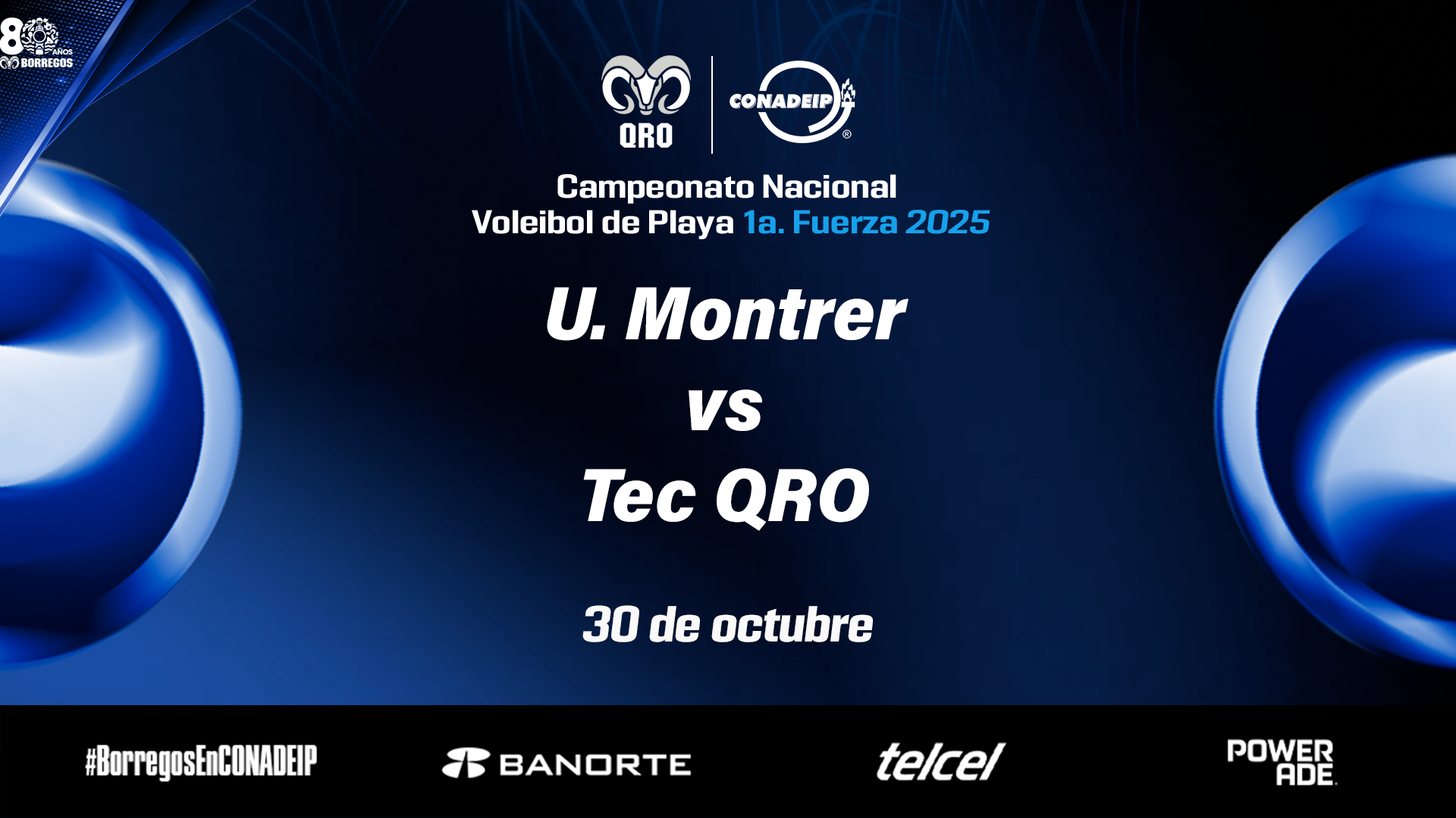 J#1 Varonil I TEC QRO vs U. Montrer