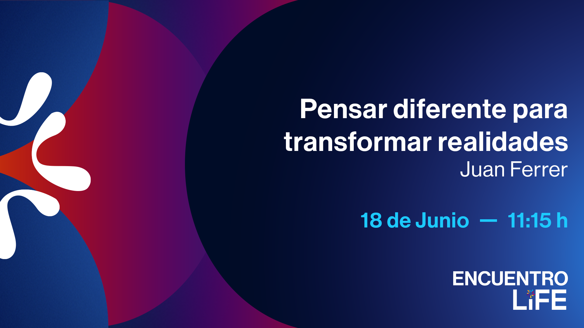 Pensar diferente para transformar realidad con Juan Ferrer