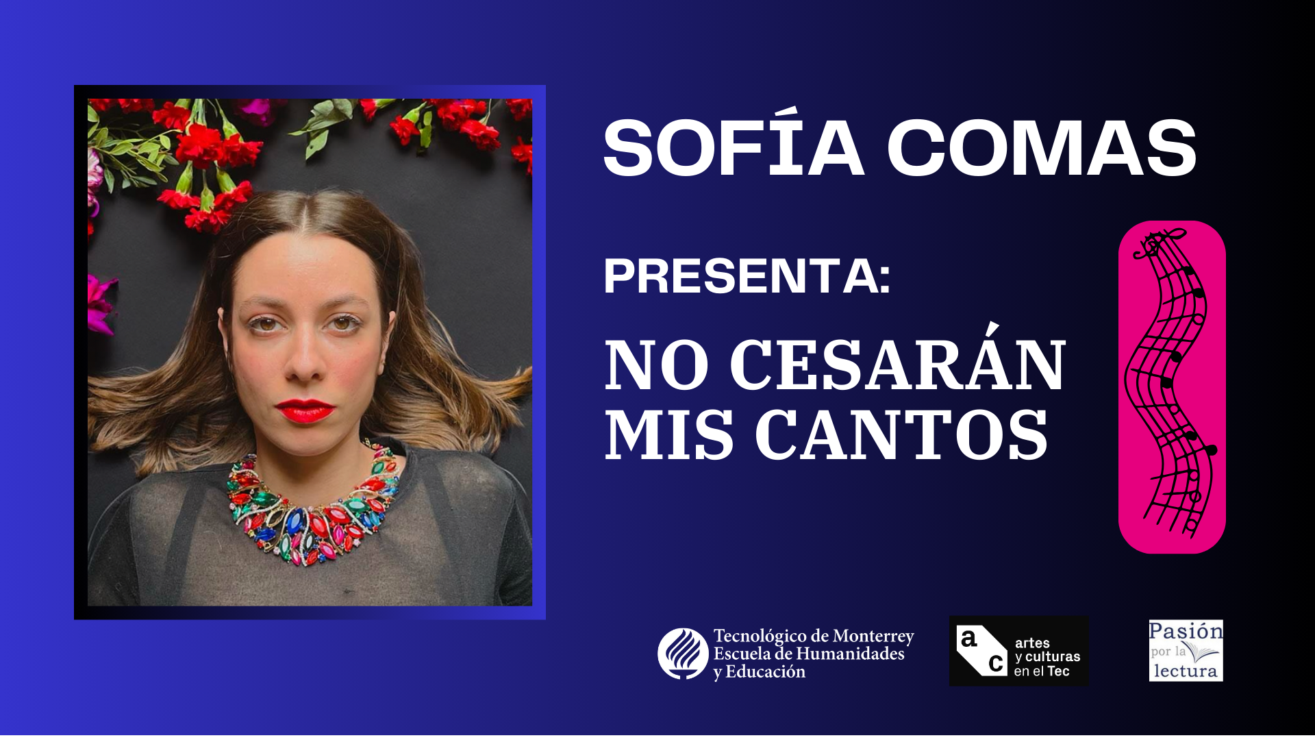 No cesarán mis cantos con Sofía Comas