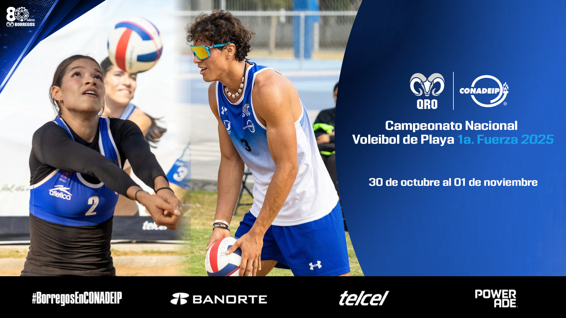 Campeonato Nacional de Voleibol de Playa I Fuerza CONADEIP 2025