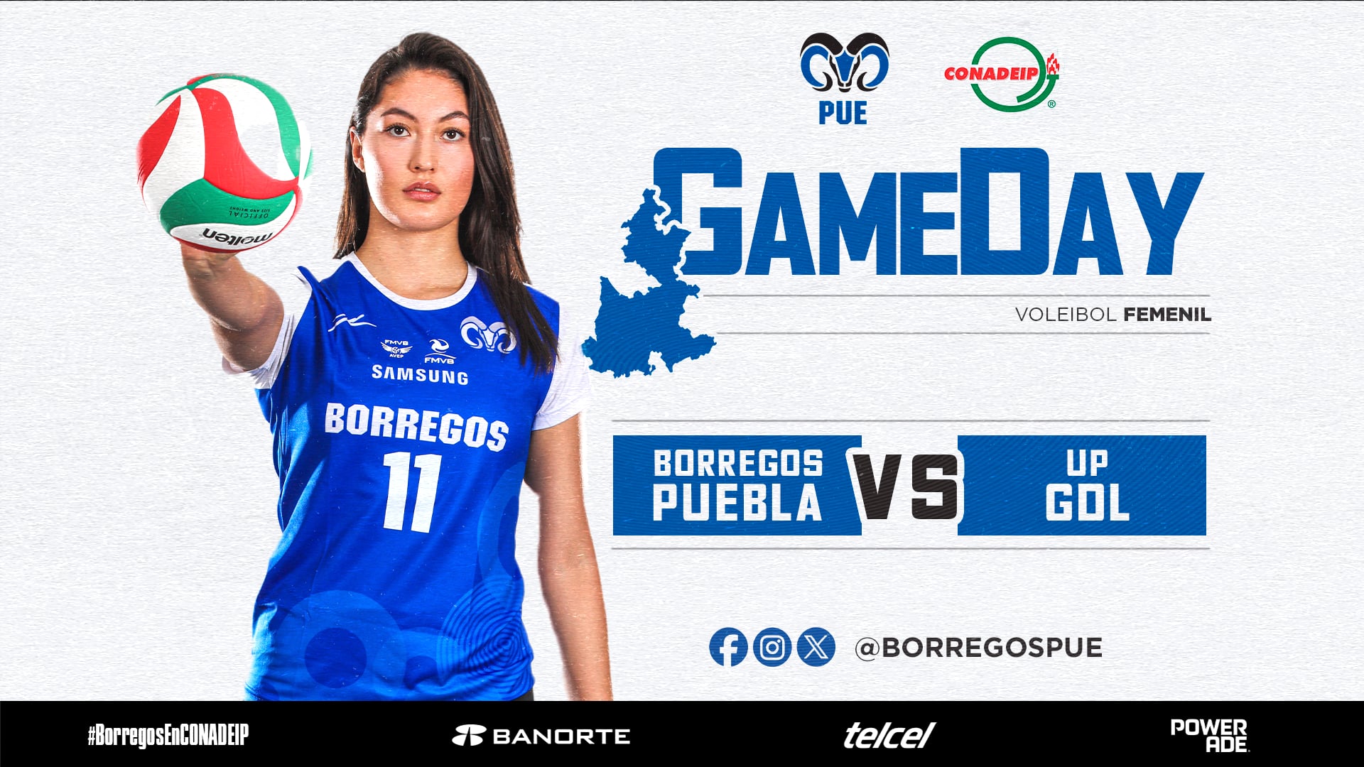 J#5 División I CONADEIP 2024 | Borregos Puebla vs UP Guadalajara