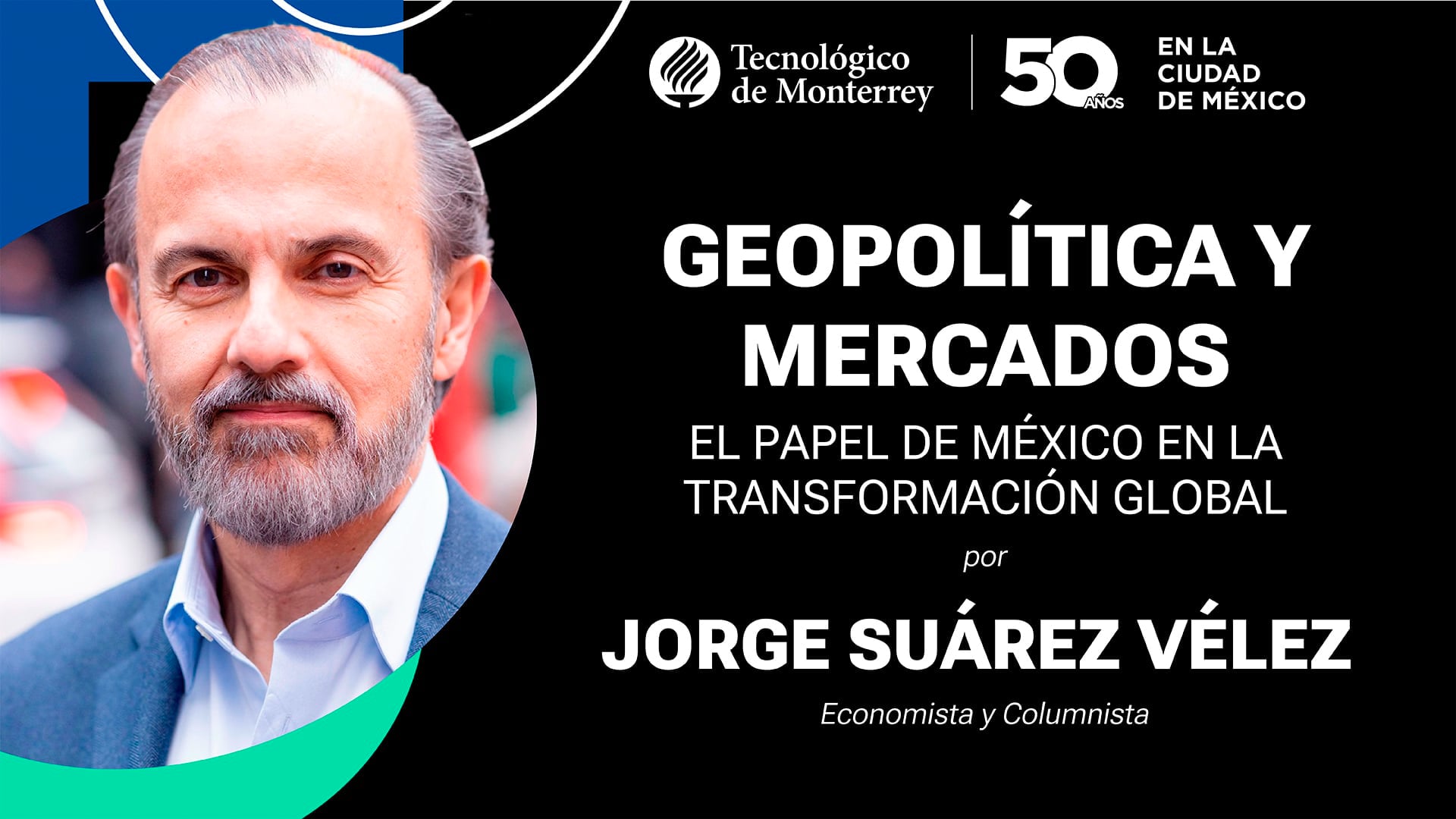 Geopolítica y Mercados. El papel de México en la transformación global por Jorge Suárez Vélez
