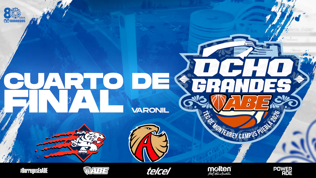 Liga ABE 8 Grandes - Cuartos de Final Varonil | 4to vs 5to Lugar