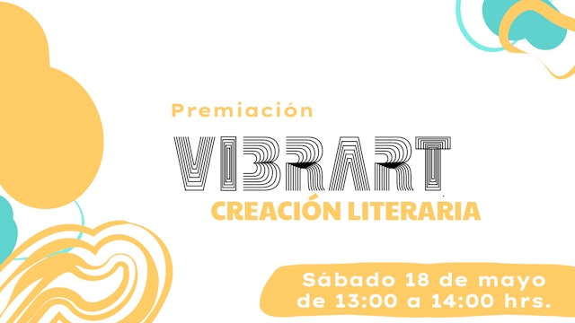 VibrArt 2024 | Premiación Creación Literaria