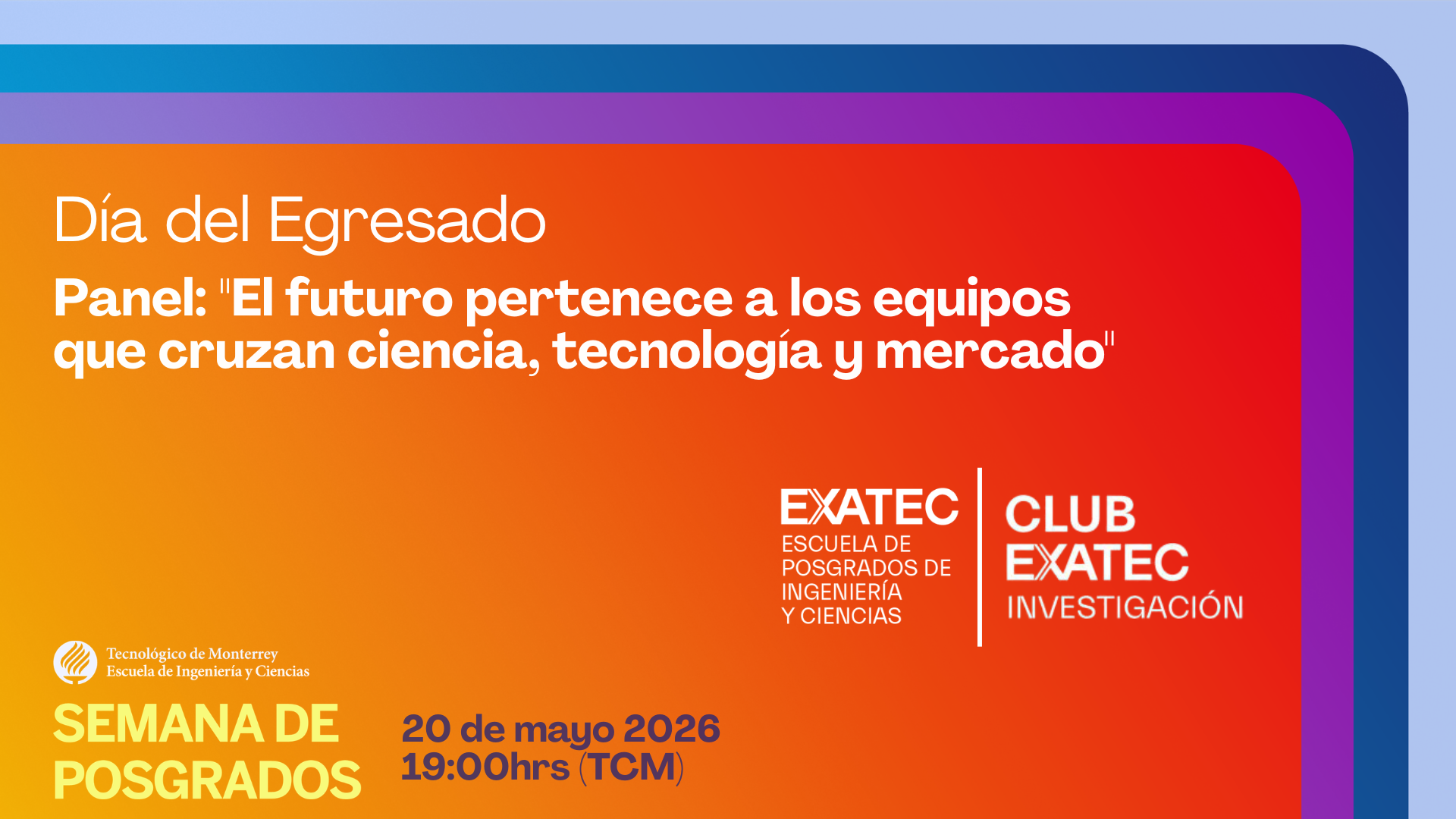 El futuro pertenece a los equipos que cruzan ciencia, tecnología y mercado