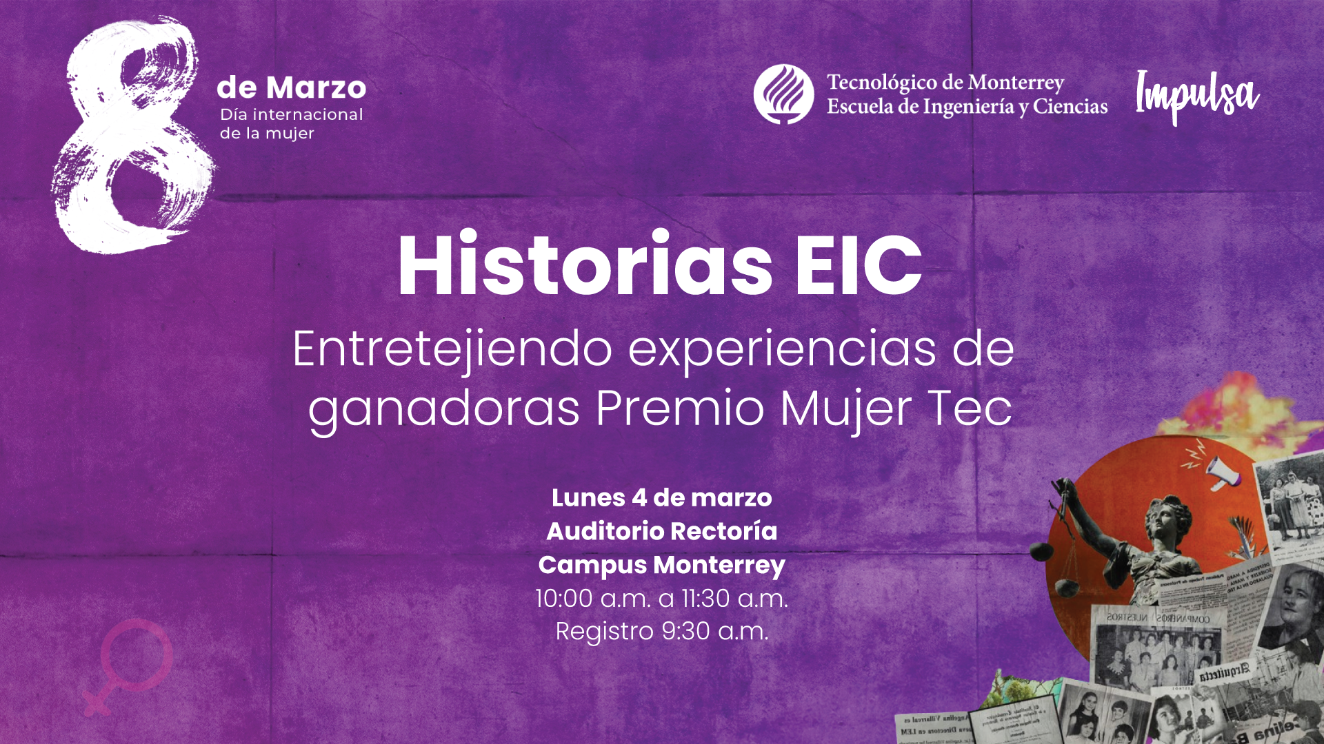 Panel 4M Historias EIC: Entretejiendo experiencias de ganadoras Premio Mujer Tec