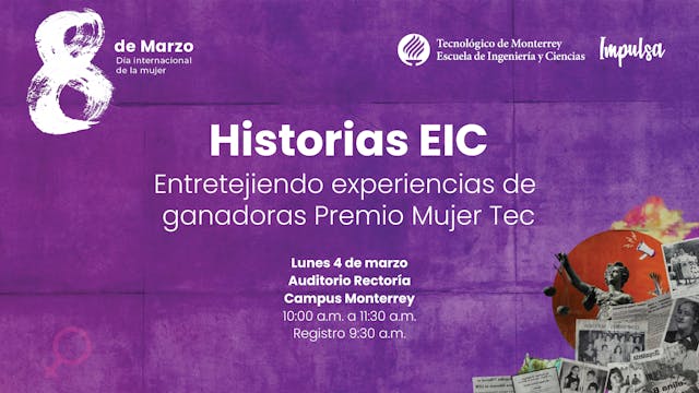 Panel 4M Historias EIC: Entretejiendo...