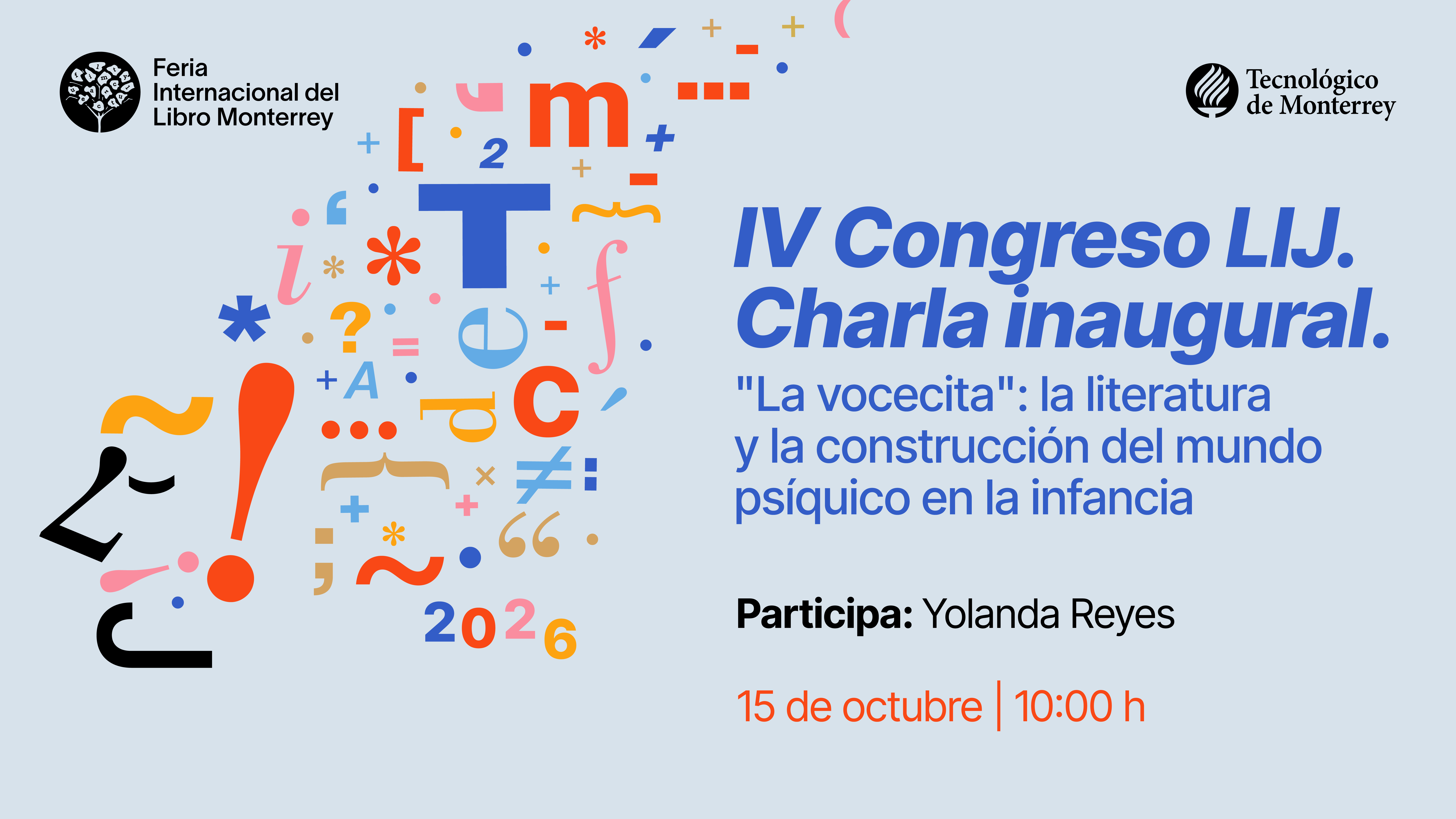 IV Congreso LIJ. Charla inaugural. "La vocecita": la literatura y la construcción del mundo psíquico en la infancia