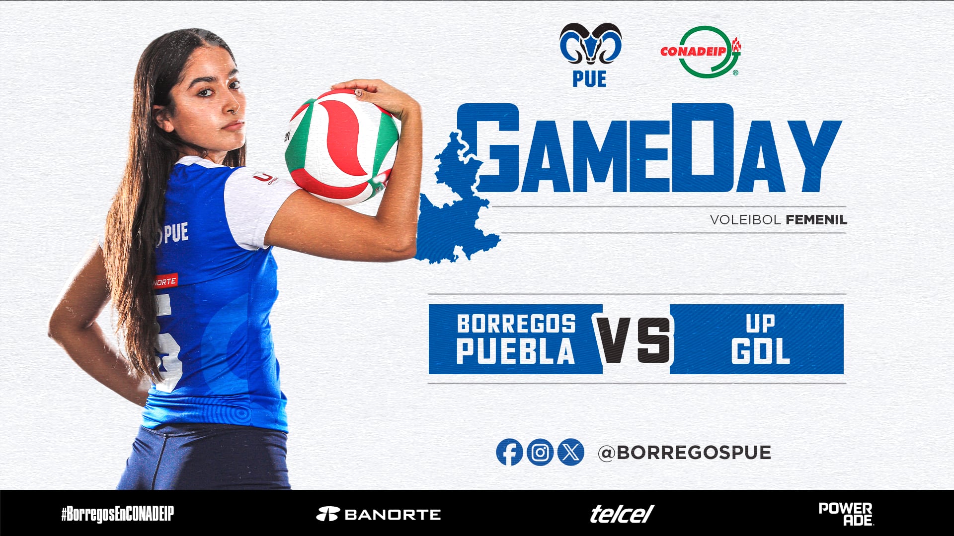 J#5 División I CONADEIP 2024 | Borregos Puebla vs UP Guadalajara