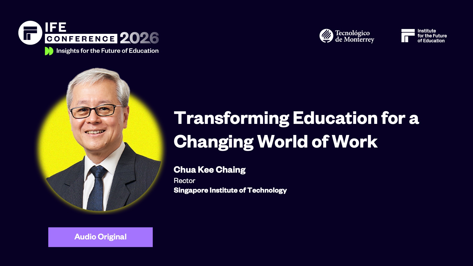 Transforming education for a changing world of work