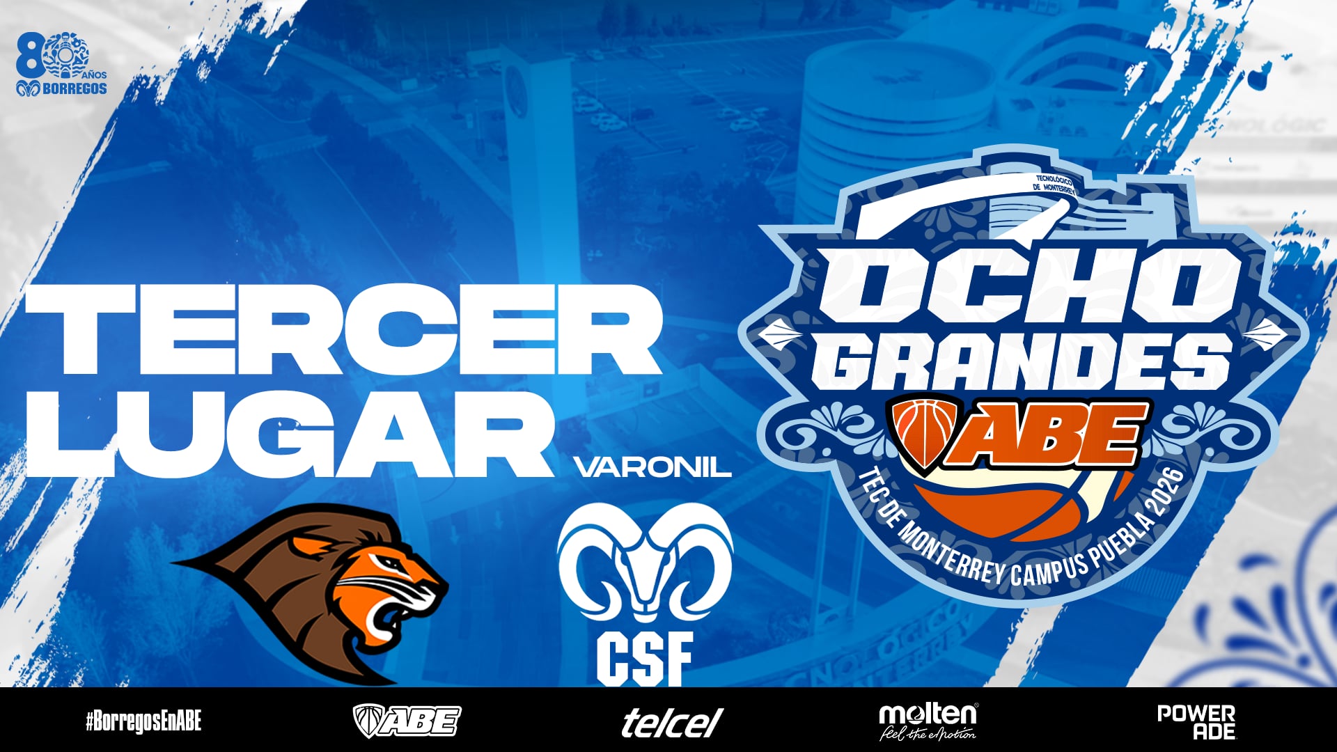 Tercer Lugar Varonil | Leones QRO vs Borregos CSF