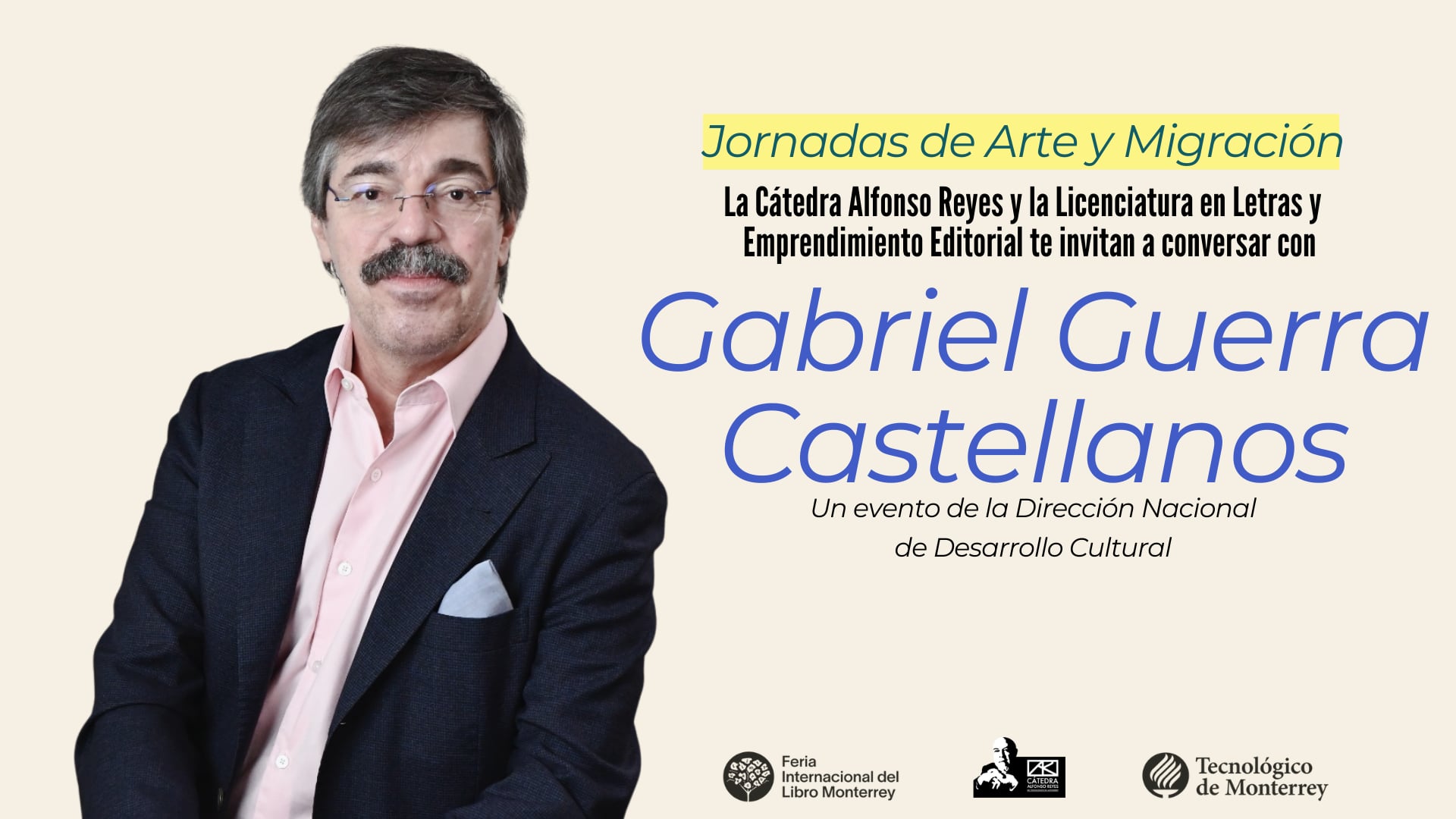 Jornadas de Arte y Migración | Conversación con Gabriel Guerra Castellanos