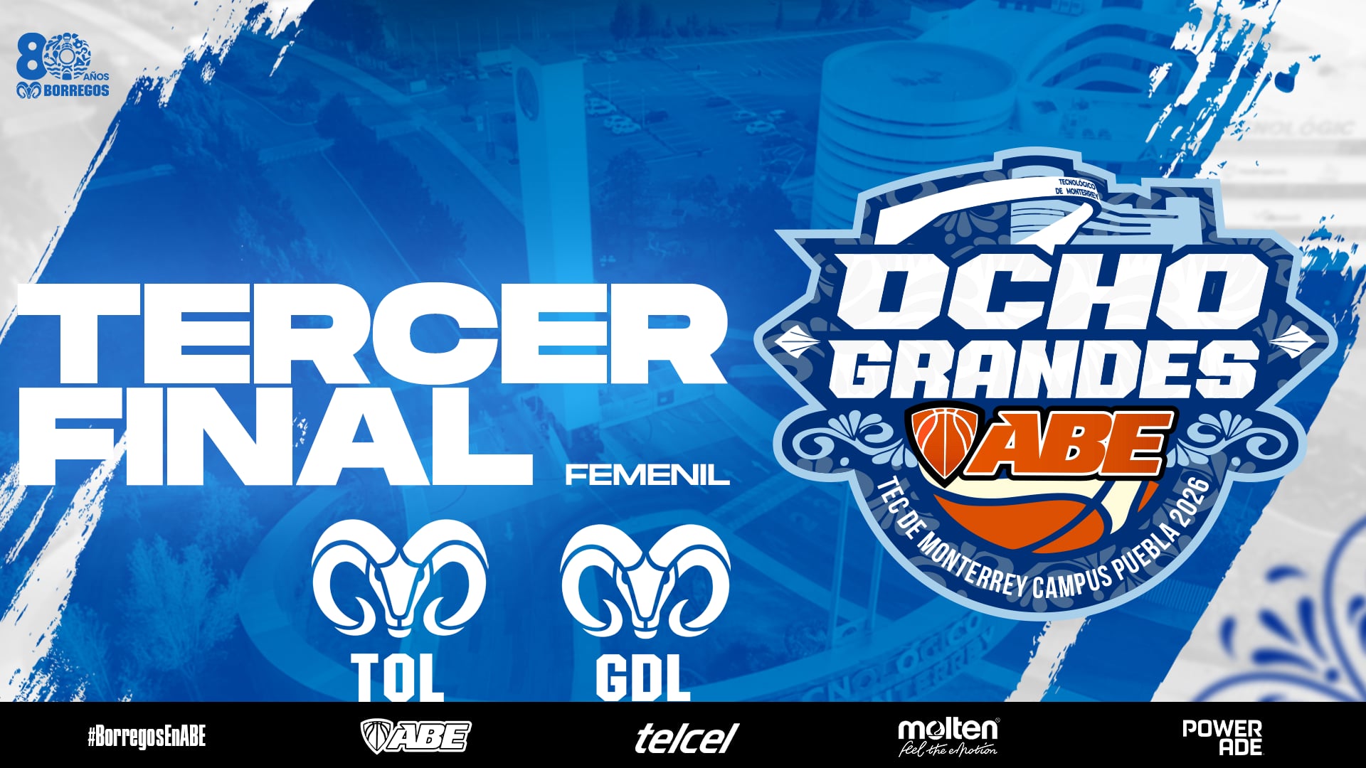 Tercer Lugar Femenil | Borregos TOL vs Borregos GDL
