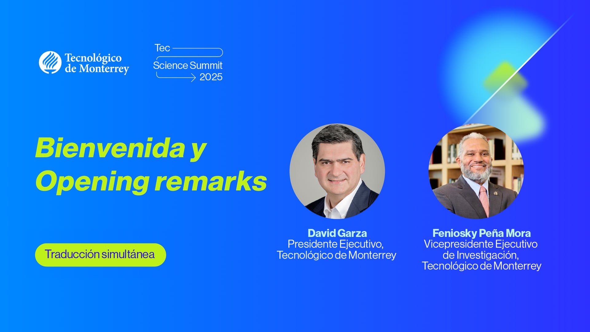 [Trad.] Welcome & Opening remarks