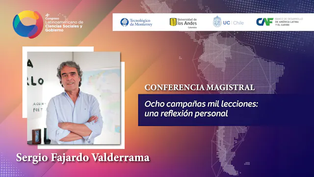 Conferencia magistral - Sergio Fajardo