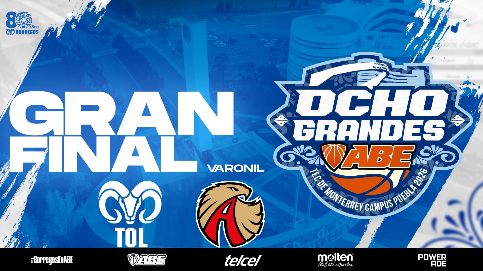 Final Varonil | Borregos TOL vs Aguilas UPAEP