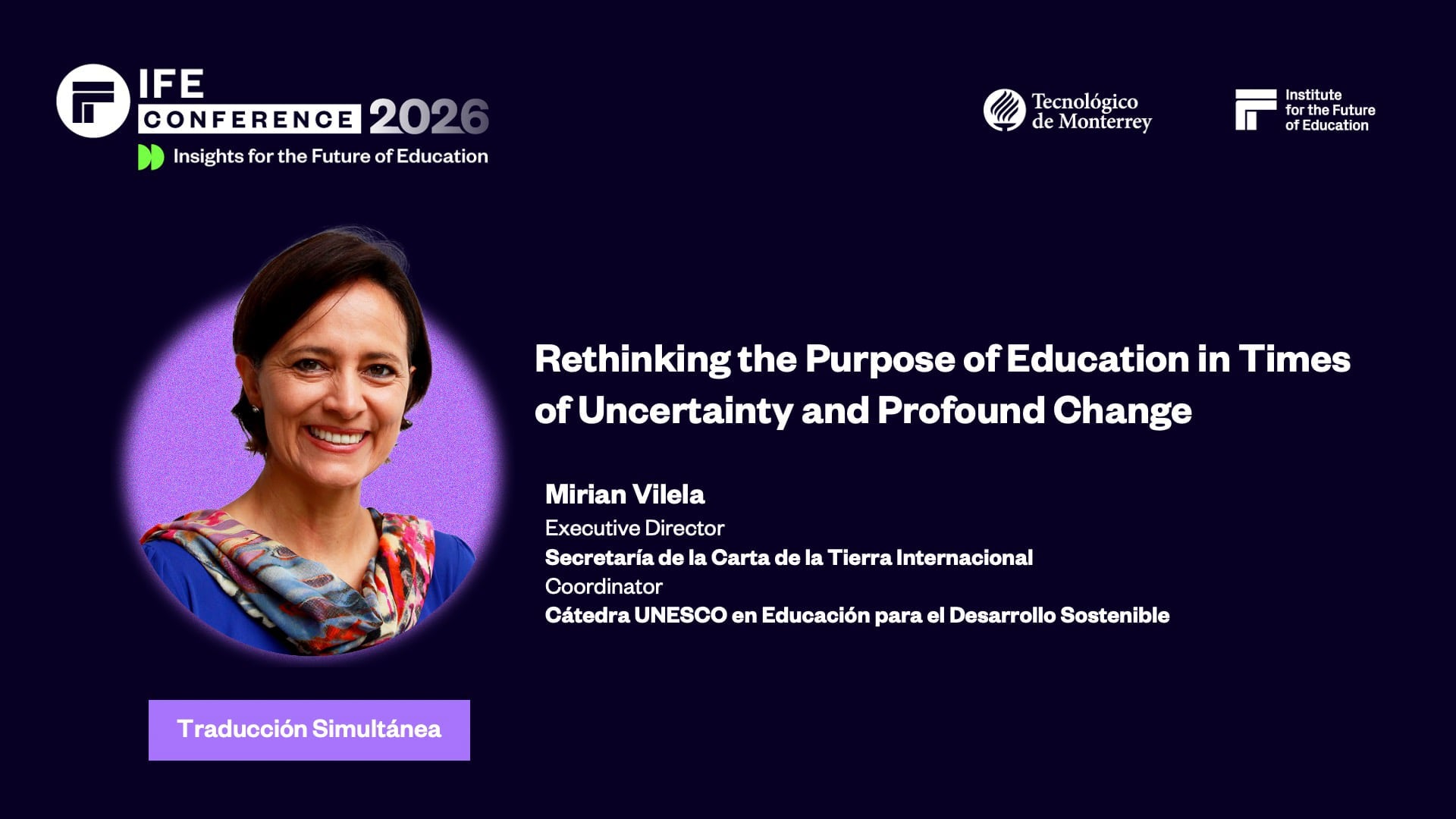 [Trad.] Repensar el propósito de la educación en tiempos de incertidumbre y cambio profundo