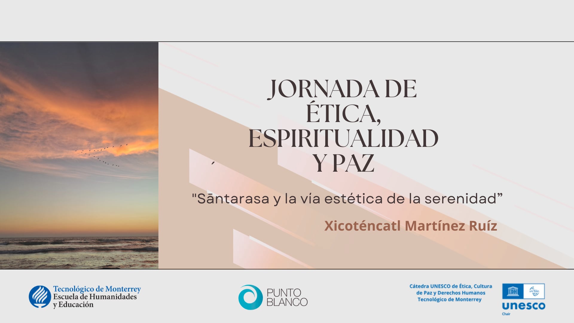 Śāntarasa y la vía estética de la serenidad con Xicoténcatl Martínez Ruíz